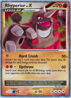 Rhyperior LV.X — DP Black Star Promos DP29