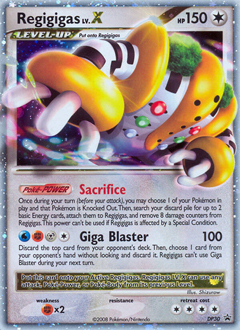 Regigigas LV.X — DP Black Star Promos DP30
