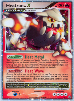 Heatran LV.X — DP Black Star Promos DP31