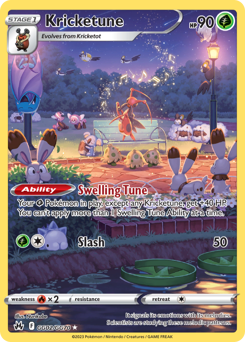 Kricketune — Crown Zenith Galarian Gallery GG02