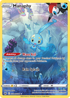 Manaphy — Crown Zenith Galarian Gallery GG06