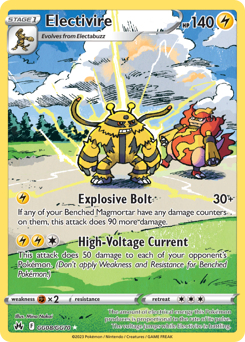 Electivire — Crown Zenith Galarian Gallery GG08