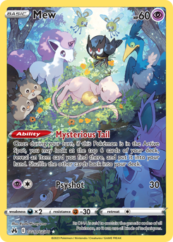 Mew — Crown Zenith Galarian Gallery GG10