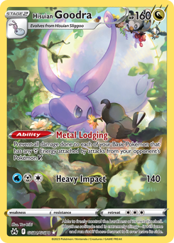 Hisuian Goodra — Crown Zenith Galarian Gallery GG21