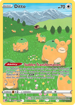 Ditto — Crown Zenith Galarian Gallery GG22