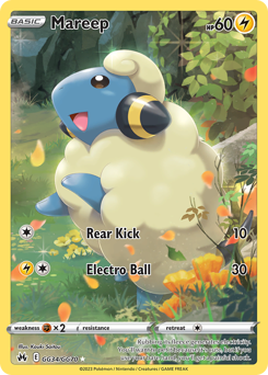 Mareep — Crown Zenith Galarian Gallery GG34