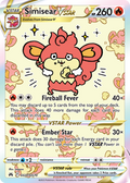 Simisear VSTAR — Crown Zenith Galarian Gallery GG37