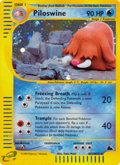Piloswine — Skyridge H22