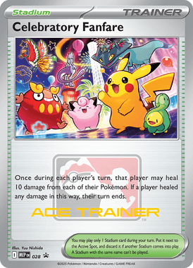 Celebratory Fanfare — Mega Evolution Promos 028