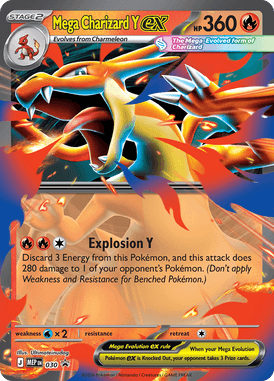 Mega Charizard Y ex — Mega Evolution Promos 030