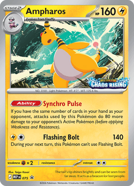 Ampharos — Mega Evolution Promos 075