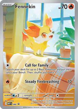 Fennekin — Mega Evolution Promos 080