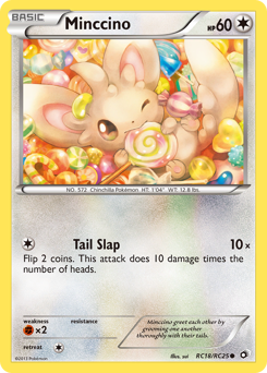 Minccino — Legendary Treasures RC18
