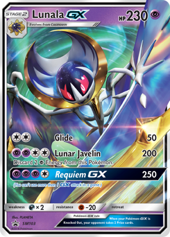 Lunala-GX — SM Black Star Promos SM103