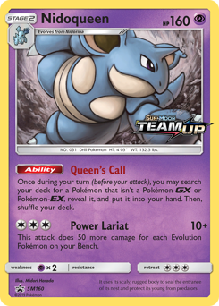 Nidoqueen — SM Black Star Promos SM160