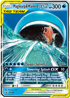 Magikarp & Wailord-GX — SM Black Star Promos SM166