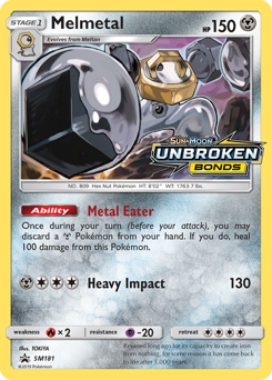 Melmetal — SM Black Star Promos SM181