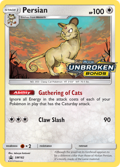 Persian — SM Black Star Promos SM182
