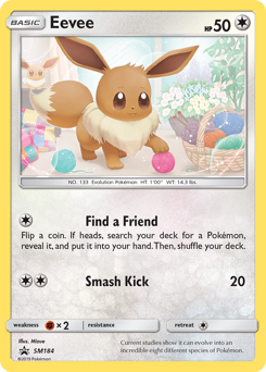 Eevee — SM Black Star Promos SM184