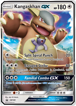 Kangaskhan-GX — SM Black Star Promos SM188