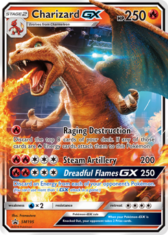 Charizard-GX — SM Black Star Promos SM195
