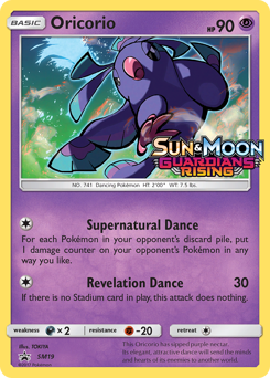 Oricorio — SM Black Star Promos SM19