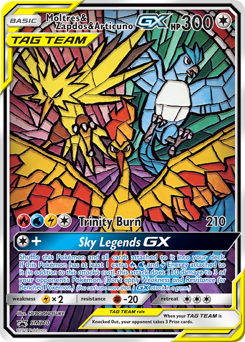 Moltres & Zapdos & Articuno-GX — SM Black Star Promos SM210