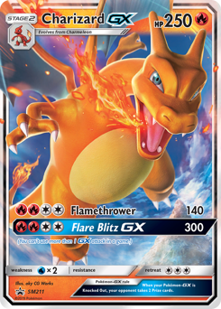 Charizard-GX — SM Black Star Promos SM211