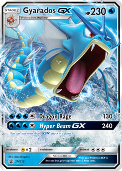 Gyarados-GX — SM Black Star Promos SM212