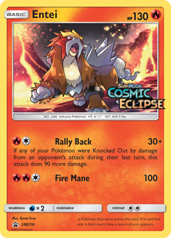 Entei — SM Black Star Promos SM219