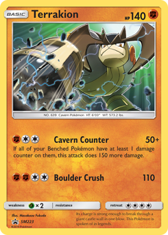 Terrakion — SM Black Star Promos SM223