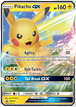 Pikachu-GX — SM Black Star Promos SM232