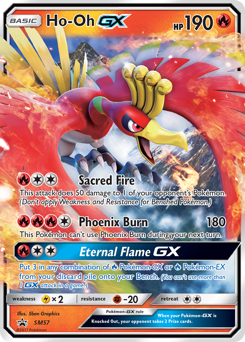 Ho-Oh-GX — SM Black Star Promos SM57