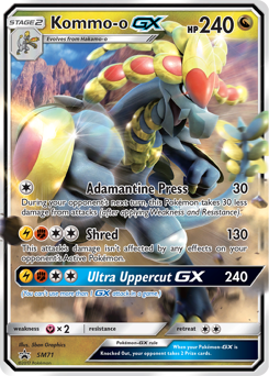 Kommo-o-GX — SM Black Star Promos SM71
