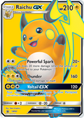 Raichu-GX — SM Black Star Promos SM90