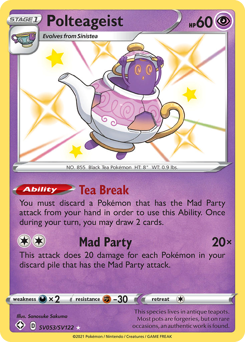 Polteageist — Shining Fates Shiny Vault SV053