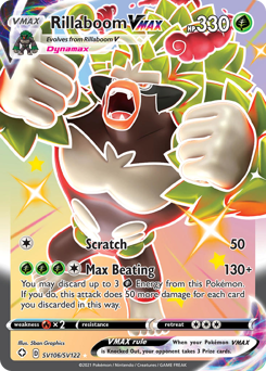 Rillaboom VMAX — Shining Fates Shiny Vault SV106