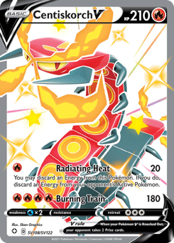 Centiskorch V — Shining Fates Shiny Vault SV108