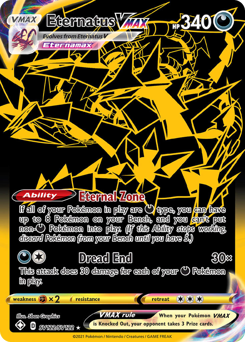 Eternatus VMAX — Shining Fates Shiny Vault SV122