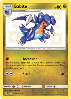 Gabite — Hidden Fates Shiny Vault SV39