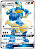 Lucario-GX — Hidden Fates Shiny Vault SV64