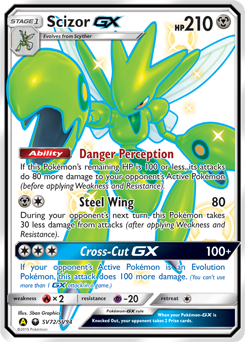 Scizor-GX — Hidden Fates Shiny Vault SV72