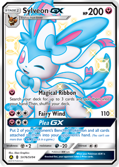 Sylveon-GX — Hidden Fates Shiny Vault SV76