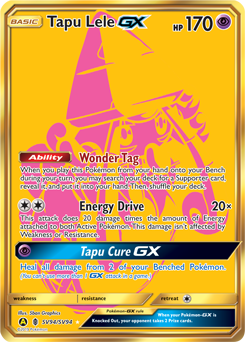 Tapu Lele-GX — Hidden Fates Shiny Vault SV94