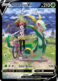 Serperior V — Silver Tempest Trainer Gallery TG13