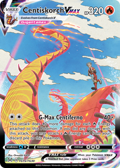Centiskorch VMAX — Lost Origin Trainer Gallery TG15