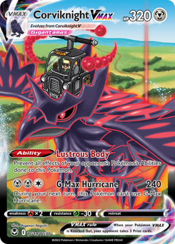Corviknight VMAX — Silver Tempest Trainer Gallery TG19