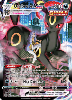 Umbreon VMAX — Brilliant Stars Trainer Gallery TG23