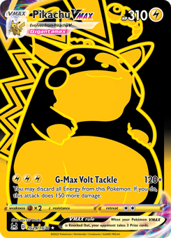Pikachu VMAX — Lost Origin Trainer Gallery TG29