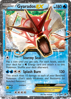 Gyarados-EX — XY Black Star Promos XY106
